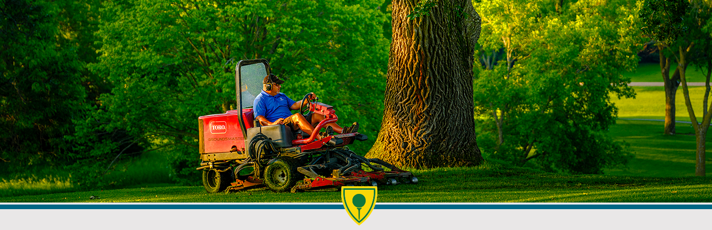 Island View Golf Course Mowing